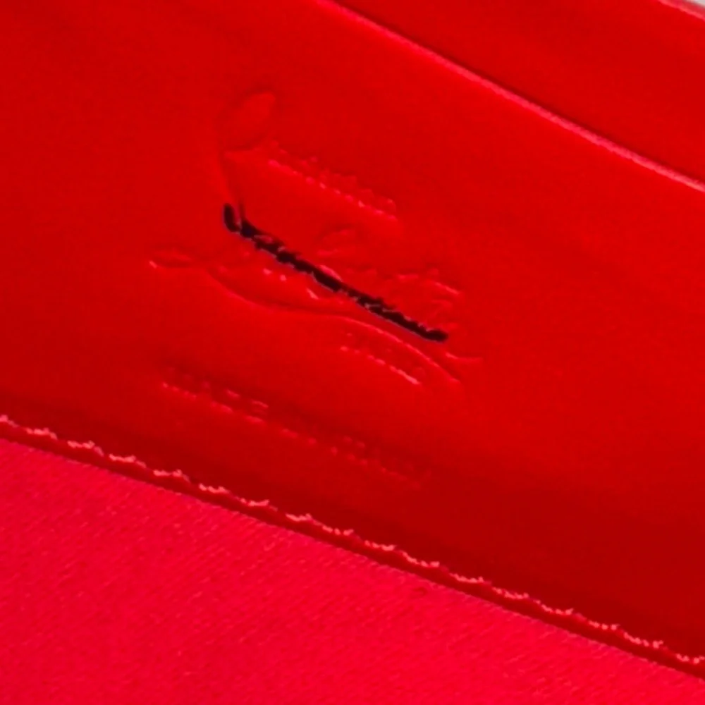 Christian Louboutin Loubitwist Shoulder Bag Leather Leche Beige Gold - Picture 7 of 10